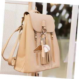 Kisangel 2pcs Baseball Keychains Softball Glove Pendant Cute Accessories for Bags and Belts for Sports Parties and