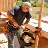 Tape Measure Holster with 4 Drill Bit Hooks, Tape Measure