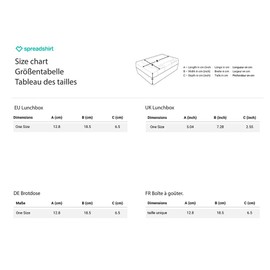 Spreadshirt Yakari and His Best Friend Little Thunder Lunch Box, One Size, Royal Blue