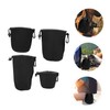 IWOWHERO 4pcs Camera Lens Storage Bag Neoprene Lens Cover Pouch