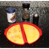 Dependable Industries inc. Essentials Microwaveable Microwave Omelet Pan and 2