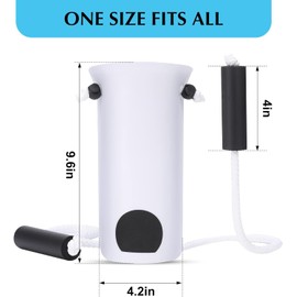 DILSIAI Sock Aid Device for Seniors Assistant Device no Bending Helper Easy on and Off Stocking - Without Bending, Slip Resistance, Reliable Sock Aid Device for Seniors (Sock aid S White)