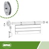 Amig - Galvanised Steel Pulley for Roller Shutters | For