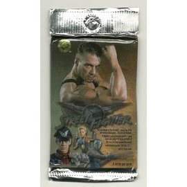 Street Fighter Movie Trading Cards (Pyramid, 1995) Jean-Claude Van Damme