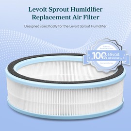 LEVOIT Replacement Filter for Sprout Evaporative Humidifier, White