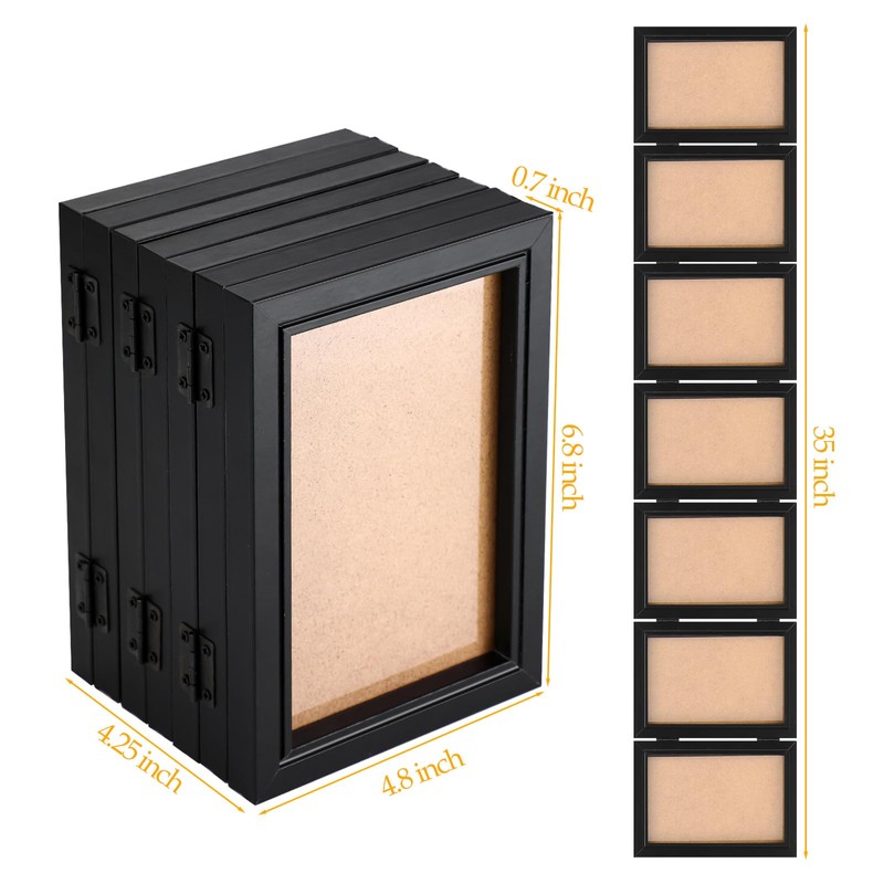Sintuff 8 x 10 Picture Frames Hinged Fold Photos Frame