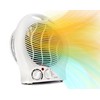 Sohler Portable Electric 1500W Fan Heater with Adjustable Thermostat, Overheat