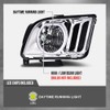 G-PLUS LED DRL Headlights, Compatible with Ford Mustang 2005 2006