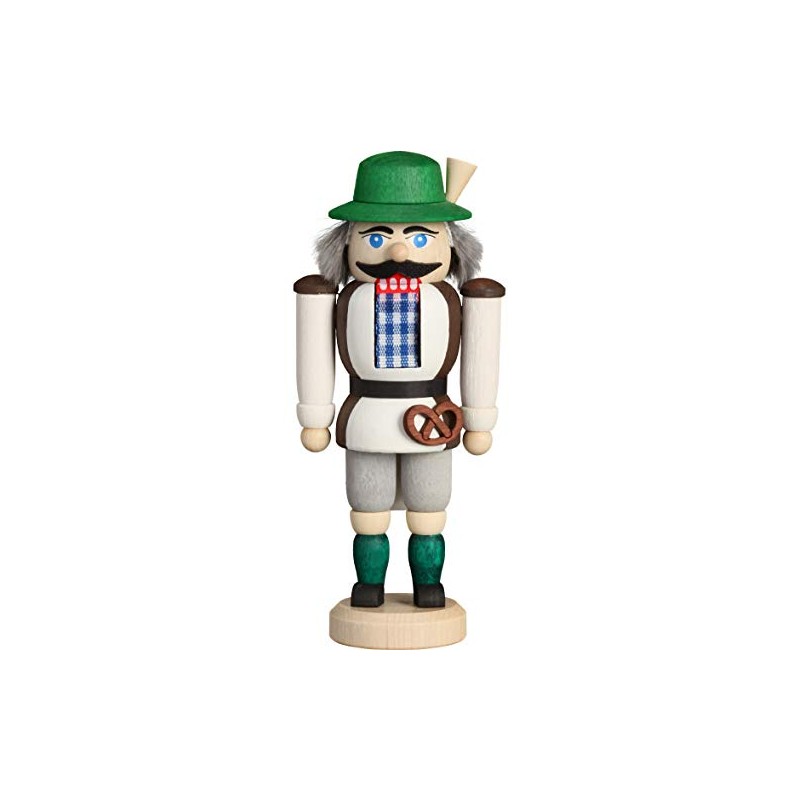 Seiffener Volkskunst Nutcracker fixed bayer approx. 12 cm