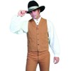 Scully Rangewear Men's Rangewear Frontier Canvas Vest Brown Large