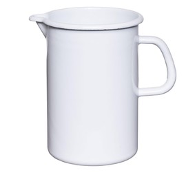 Riess 2176-033 Jug 12 cm, 2 L, White, Enamel, LWH 19.6 x 13.6 x 18.7, Weight, Country of Origin Austria