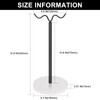 Winmien Double Hooks Standing Banana Holder, Banana Hanger Tree Stand