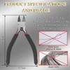 KINDOYO Precision Wire Cutter - 6 Inch Wire Flush Cutters