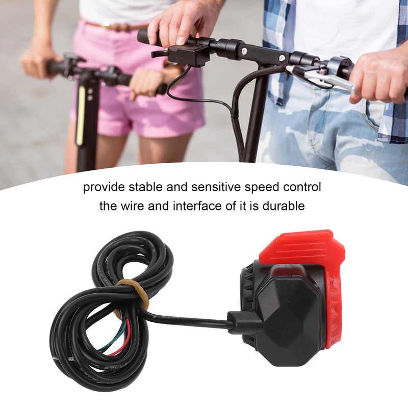 Thumb Throttle Accelerator ABS 22mm Left Handlebar Finger Throttle Speed