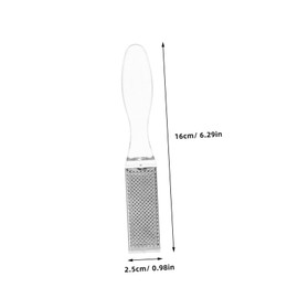 Gogogmee Sturdy Stainless Steel Foot File Coarse Fine Surfaces for Callus Removal Foot Care