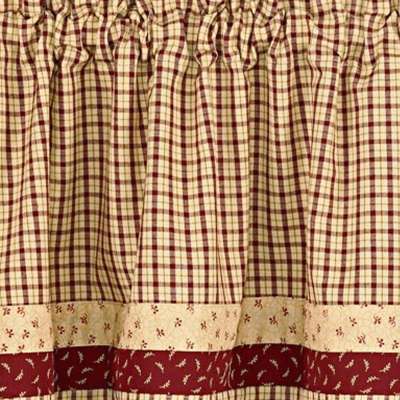 Apple Jack Country Valance, 72 Inch X 14 Inch