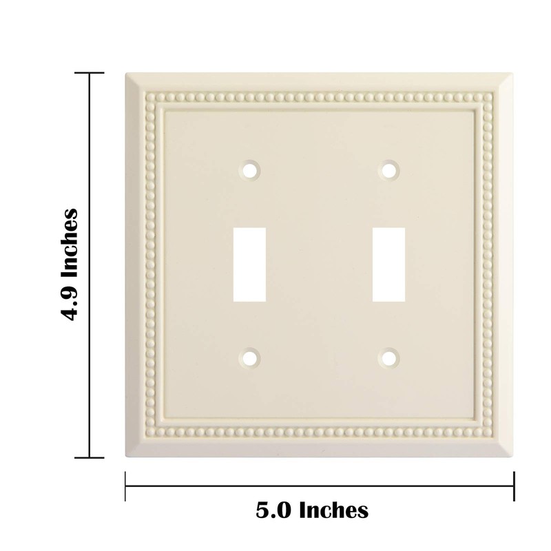 Henne Bery Sunken Pearls Heavy Duty Decorative Wall Plate Switch