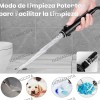 Regadera de Ducha con Manguera de 1.5 m, Soporte y