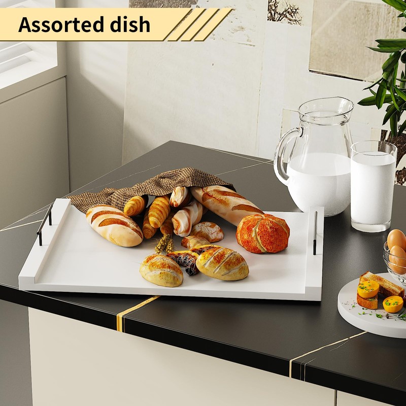 Noodle Board Stove Top Covers - White Wooden Stove Cover