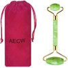 AECW Natural Jade Roller for Face Eyes Tool Jade Facial