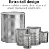 Extra Tall Electric Can Opener with Easy Push Lever &