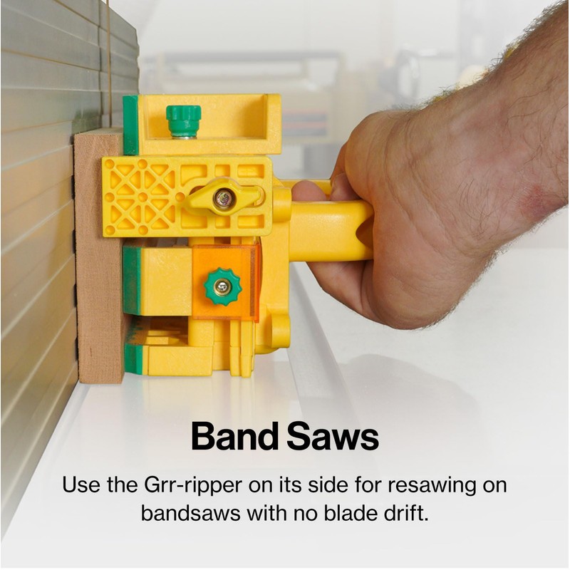 MICROJIG GRR-RIPPER MAX 3D Pushblock for Woodworking Safety and Splitter