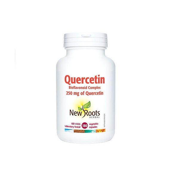 New Roots Herbal Quercetin Bioflavonoid Complex 250mg, 180 Capsules