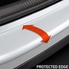 Luxshield Boot Sill Protector Film, Includes Professional Squeegee, Bumper, Scratch