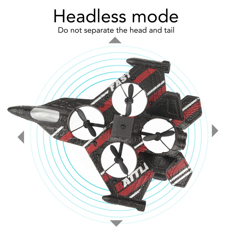 2.4 GHz Kids Foam Glider Fighter Jet Stunt Flighting Shockproof