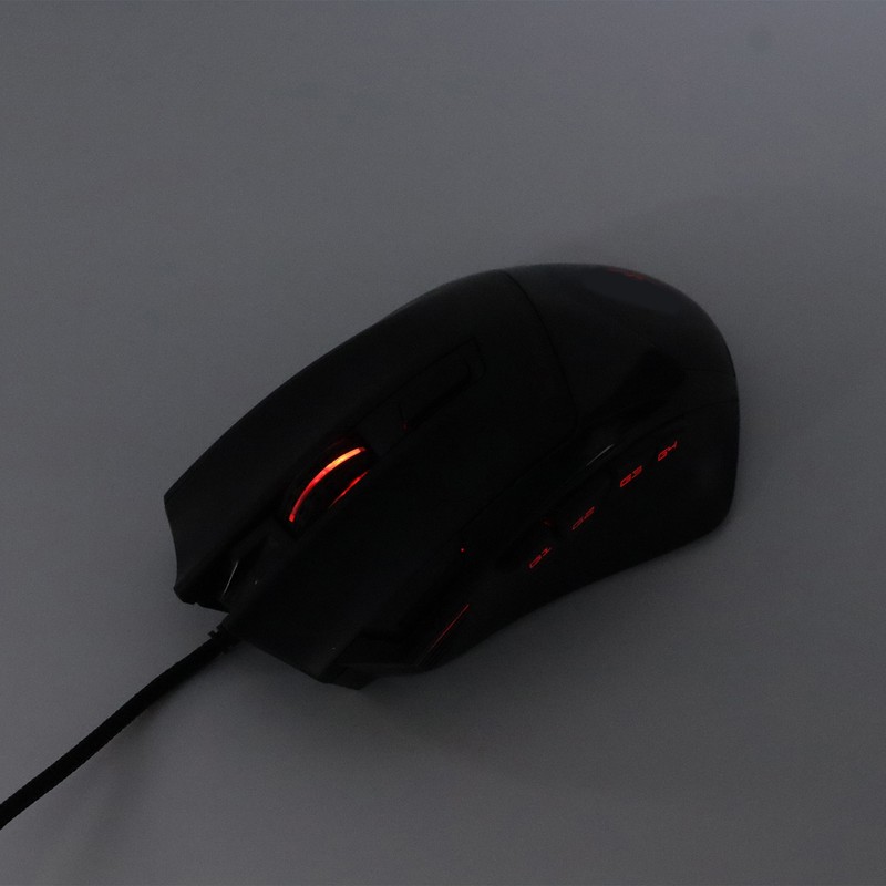 Gaming Wired Mouse RGB 6 DPI Levels High Accuracy Black