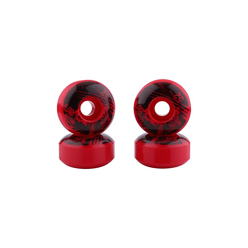 Asixx Ruedas de monopatín, 52 mm x 30 mm Ruedas