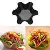 2 Pcs Tortilla Shell Maker, 6" Non-Stick Carbon Steel Fluted