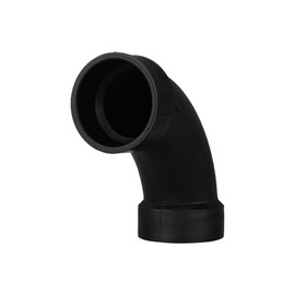 CHARLOTTE PIPE 1 1/2 DWV Long Sweep 1/4 Bend HUBXHUB DWV (Drain, Waste and Vent) (1 Unit Piece)