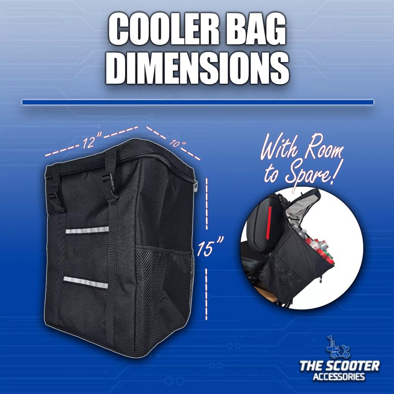 The Scooter Accessories Cooler Bag for Mobility Scooters & Powerchairs
