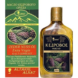 Cedar nut oil, alnat, extra virgin - cold pressed, 250 ml, Kedrovo maslo