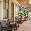 HOMETITUTE Puerto Rico Coquí Garden Flag 28 x 40 Inch