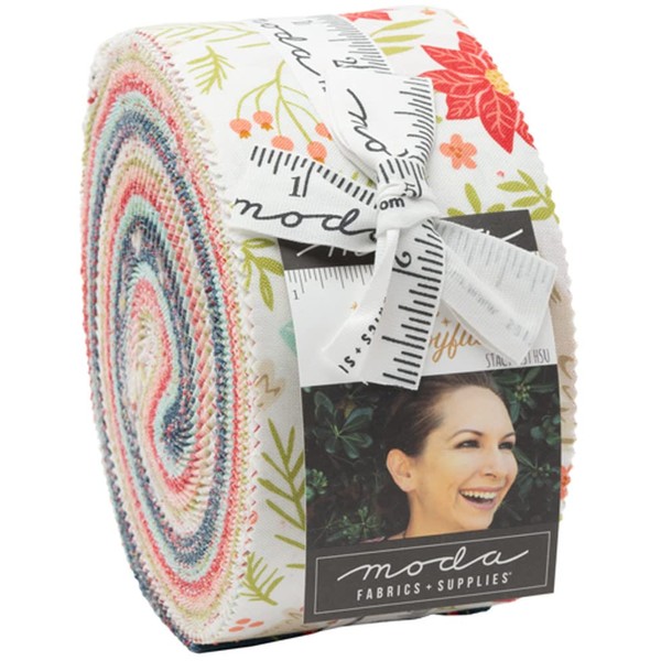 Stacy Iest HSU Joyful Joyful Jelly Roll 40 2.5-inch Strips
