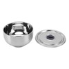Stainless Steel Bowl 2 Layer Rustproof Thermal Insulation for Rice