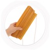 EXCEART 1 Bamboo Calligraphy Coaster Detail Carve Touch Chinese Bamboo