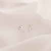 Heather Needham Sterling Silver 2mm ball Stud Earrings - very