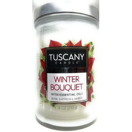 Tuscany Candle Limited Edition Winter Bouquet 18 Ounce Jar Candle