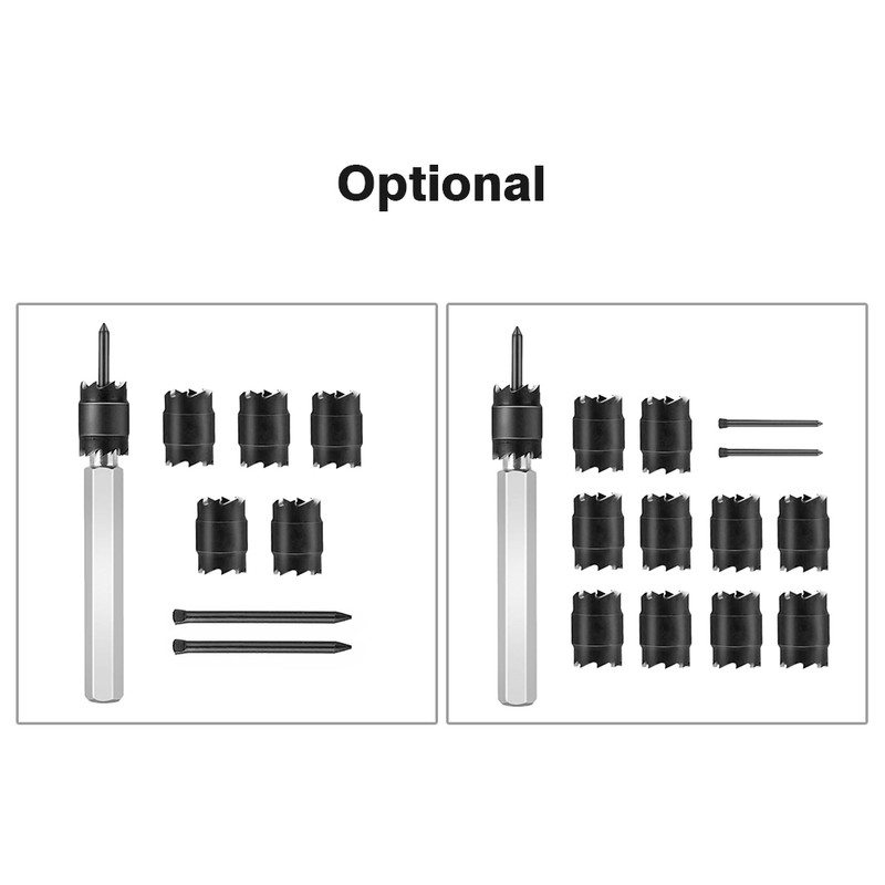 9PCS HSS Spot Welding Drill Set Spot Weld Cutter Drill