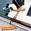 Bungee Dock Lines - Quick Connect Shock Absorbing Mooring Lines
