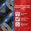 REKCKRUL 3/4 Inch Dry Diamond Core Drill Bits, 20mm Vacuum