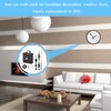 1 Set Silent Quartz Clock Mechanism Movement Kit,DIY Wall Clock