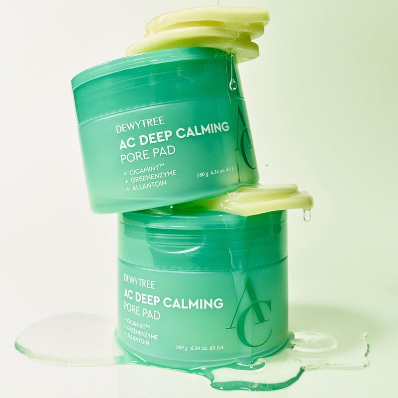 Dewytree [DEWYTREE] AC Deep Calming Pore Pad Set (60 pads