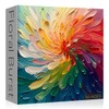 Impossible Puzzle for Adults 1000 Pieces, Rainbow Art Painting Difficult