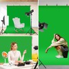 Green Screen Backdrop Kit, 5 x 6.5 Ft Portable Greenscreen