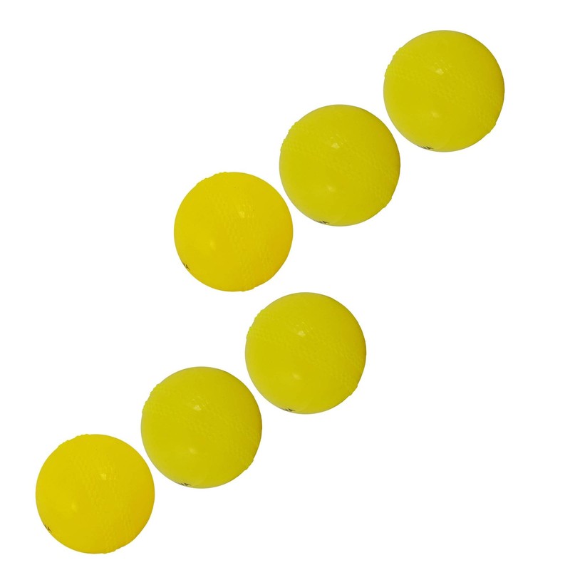 Kosma Pack of 6 Windball Cricket Ball | Indoor &