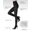 MeMoi Textured Sweater Cable Tights Mo-361 Black,Small / Medium